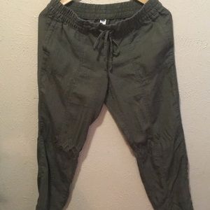 Old Navy Petite Olive Green Pants